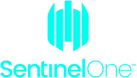 לוגו SentinelOne עם סמל מסוגנן בצבע טורקיז מעל שם החברה לוגו SentinelOne עם סמל מסוגנן בצבע טורקיז מעל שם החברה